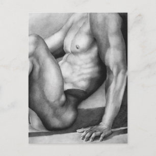 Moderner Postkartenhandgezeichnet Kunsthandwerker Postkarte