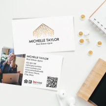 Moderner QR-Code für Berufliches Real Anwesen Foto