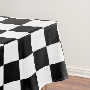 Moderner Racing ThemenKaro Gemustert Tischdecke