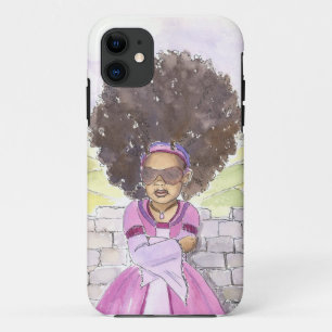 Moderner Rapunzel Afro iphone Fall Case-Mate iPhone Hülle