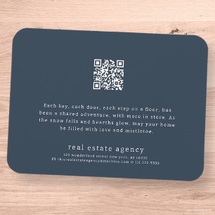 Moderner realer Anwesen Business Holiday Magnet