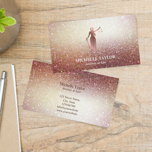 Moderner Rechtsanwalt an der Kanzlei Visitenkarte (Von Creator hochgeladen)