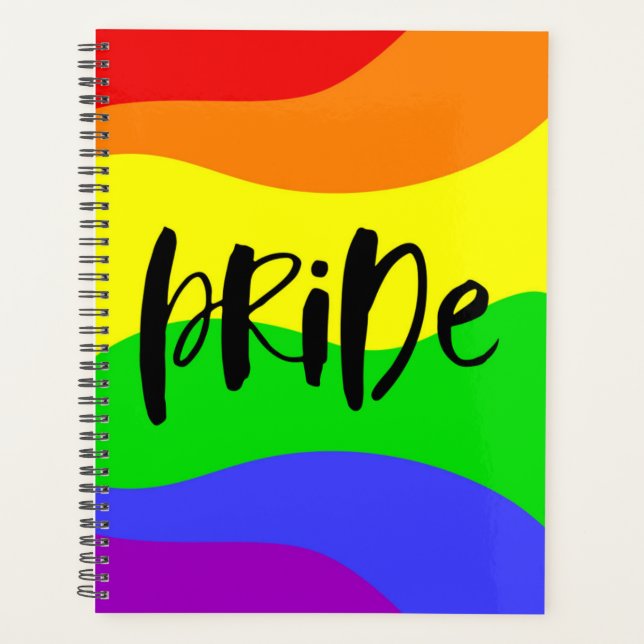 Moderner Regenbogen Planer (Vorderseite)
