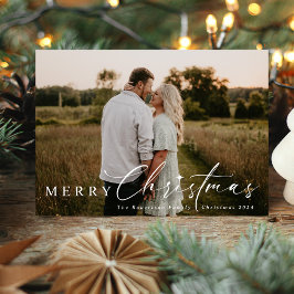 Moderner religiöser Weihnachtsstar Feiertagskarte