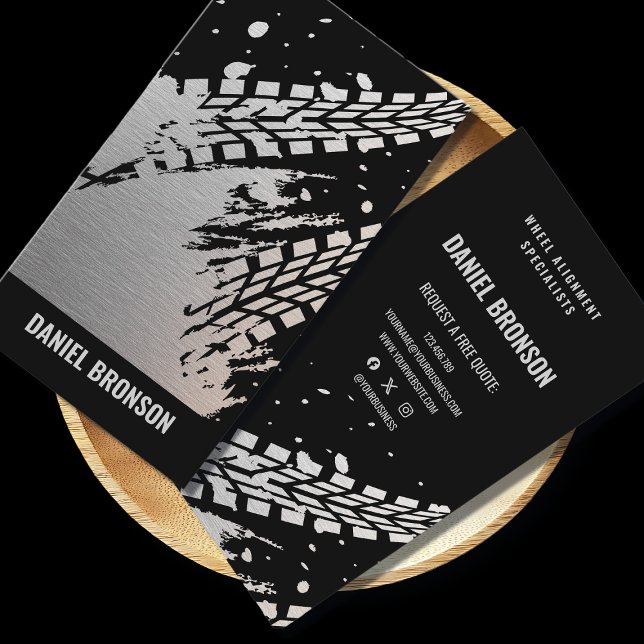 Moderner Reparaturservice für Auto Visitenkarte (Von Creator hochgeladen)