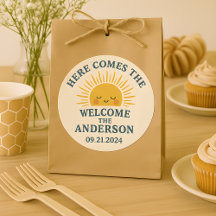 Moderner Retro-Baby-Shower individuell anpassbarer