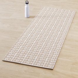 Moderner Retro Bridge Junggeselinnen-Abschied Vint Yogamatte