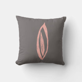 Moderner Retro-Inspirierter Pfirsichpfirsichpfirsi Kissen