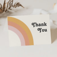 Moderner Retro-Regenbogen der 70er Jahre | Faltsch