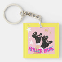 Moderner Roller Babe Skater Derby Skaten Gift