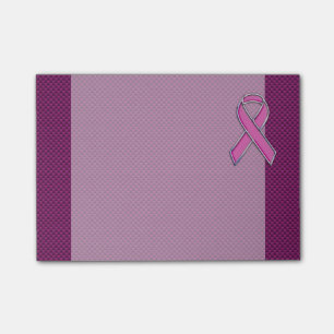 Moderner rosa Band-Bewusstseins-Entwurf Post-it Klebezettel