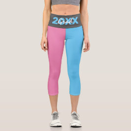 Moderner rosa, blau und grau Abschluss Capri