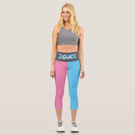 Moderner rosa, blau und grau Abschluss Capri