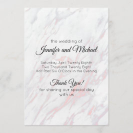 Moderner rosa und grauer Marmor Programm