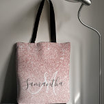 Moderner rosafarbener Glitzer Glitzern Personalisi Tasche<br><div class="desc">Mit der Einführung unseres Produktes "Moderne rosa Glitzer Glitzern" Personalisiert Name, exklusiv auf Zazzle erhältlich! Mit diesem atemberaubenden Design, das den Charme des rosa Glitzer mit einer modernen Touch verbindet, machen Sie eine stilvolle und personalisierte Note. Egal ob Sie ein Geschenk oder eine besondere Leckerei für sich selbst suchen, dieses...</div>
