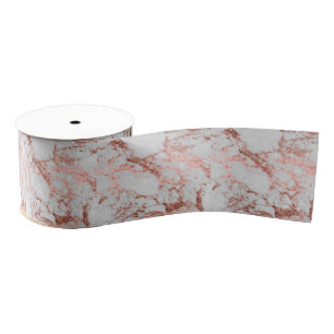 Moderner Rose Gold Glitzer Ripsband