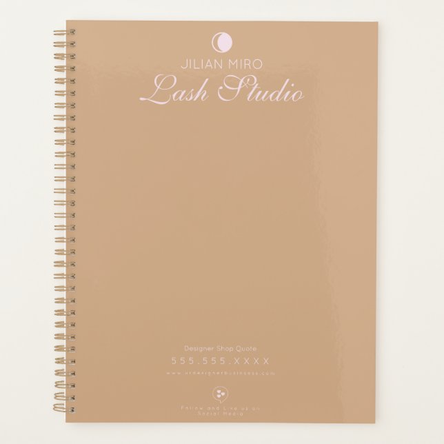 Moderner Salon Beauty Eyelash      StudioPlaner Planer (Vorderseite)