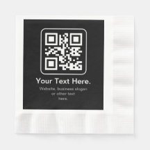 Moderner scannbarer QR-Code | Schwarz Weiß & Grau