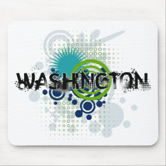 Moderner Schmutz Halbtonwashington Mousepad