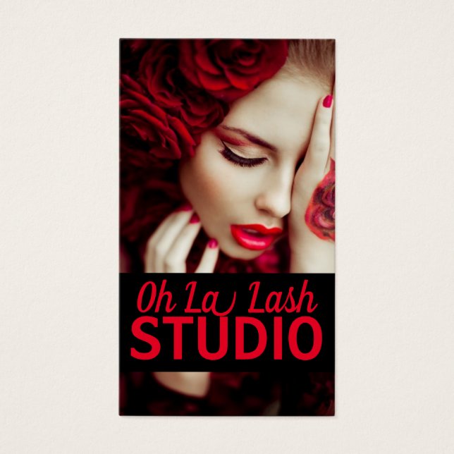 Moderner, schöner Lash Extensions Salon (Vorderseite)