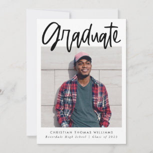 Moderner Script-Abschluss - Multi-Foto Ankündigung