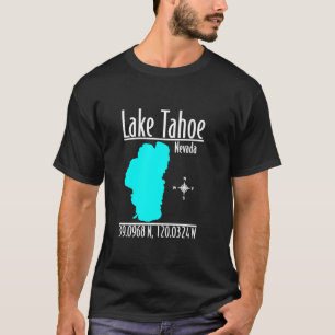 Moderner See Tahoe Nevada Long Sleeve T-Shirt