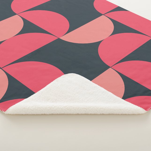 Moderner Sommersonnensaal Mitte des Jahrhunderts Sherpadecke (3/4)