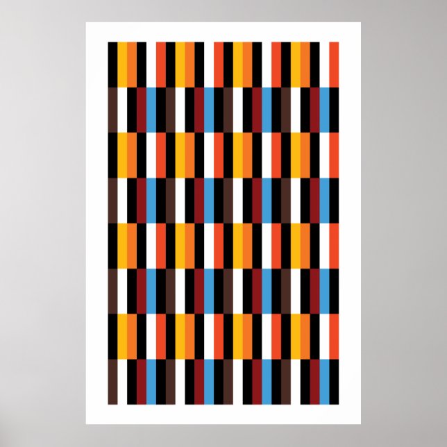 Moderner Sonnenschein Poster (Vorne)