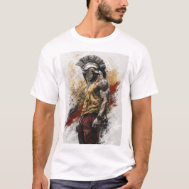 Moderner spartanischer Krieger – Alte Stärke moder T-Shirt