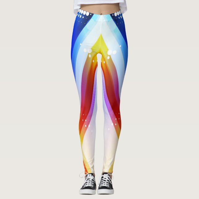 Moderner Sport Leggings (Vorderseite)