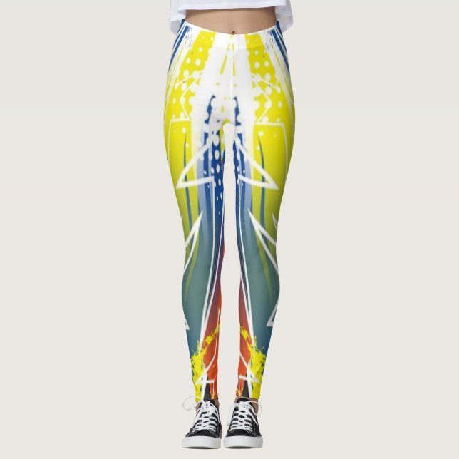 Moderner Sport Leggings (Vorderseite)