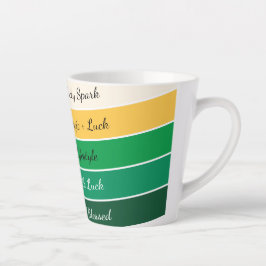 Moderner St. Patrick’s Day Farbverlauf Milchtasse