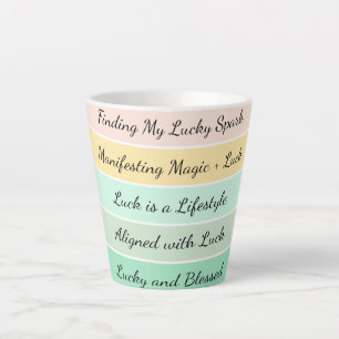 Moderner St. Patrick’s Day Farbverlauf Milchtasse