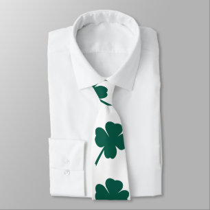 Moderner St. Patrick's Day Klee Krawatte