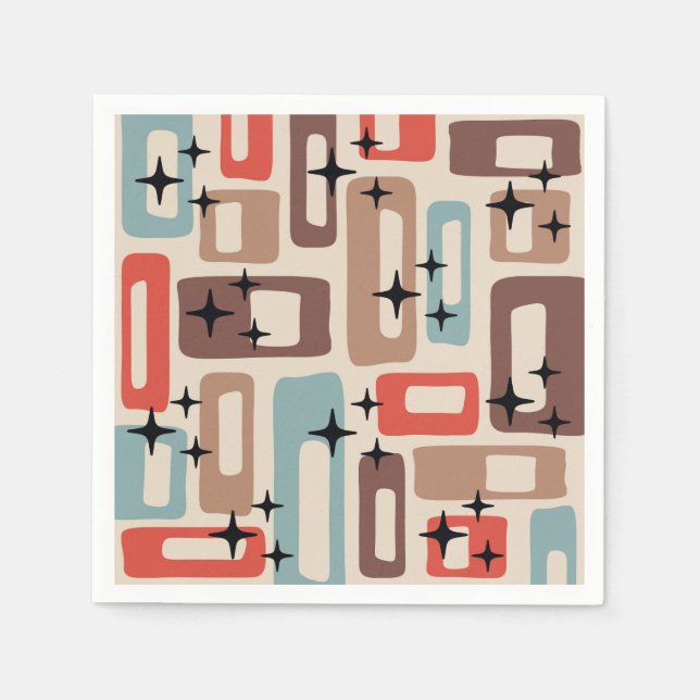 Moderner Stil des Mittelalters Serviette (Vorderseite)