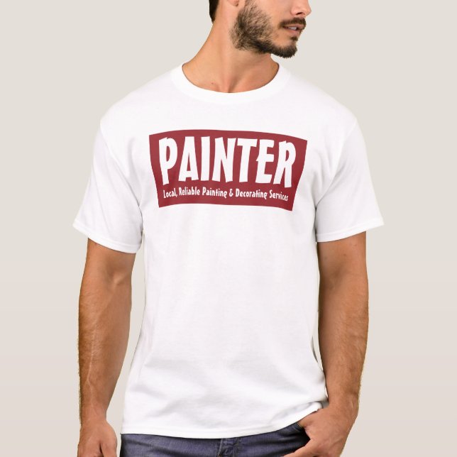 Moderner Stil, Maler und Dekorator T-Shirt (Vorderseite)
