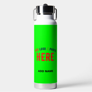 MODERNER STILVOLLER KUNSTSTOM NEON GREEN VERIFIED TRINKFLASCHE
