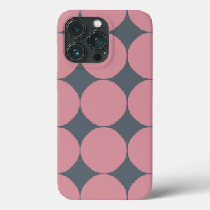 Moderner, stilvoller Pink Polka Dot Case-Mate iPhone Hülle