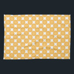 Moderner, stylischer Gelber Polka Dot Geschirrtuch<br><div class="desc">2025</div>