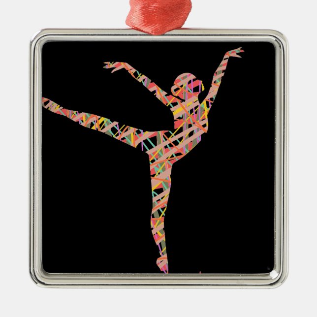 Moderner Tänzer des Balletts Ornament Aus Metall (Vorne)