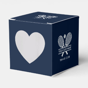 Moderner Tennis Country Club Name Sportveranstaltu Geschenkschachtel