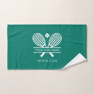 Moderner Tennisclub Name Team Spieler Brauch Handtuch