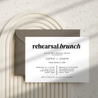 Moderner Text | Brunch in Schwarzweiß-Probe