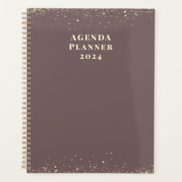 Moderner Trendy Agenda Planer 2024