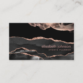 Moderner Trendy Elegante Beruflich Makeup Artist Visitenkarte