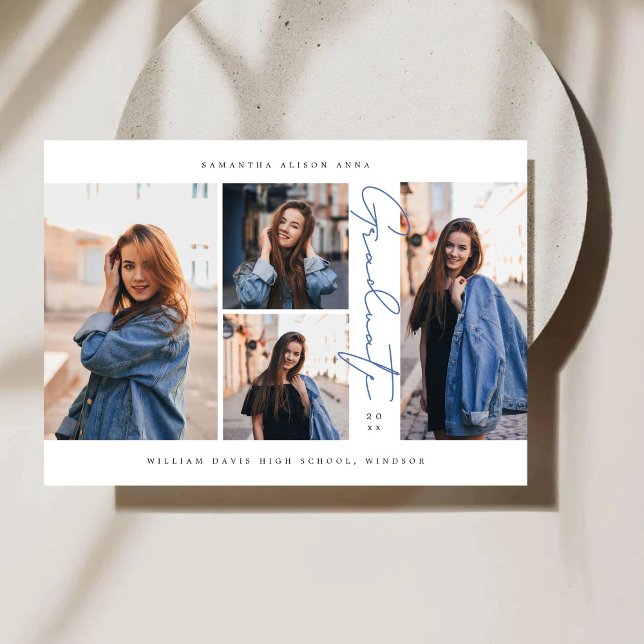 Moderner und eleganter Abschluss Ankündigung (Von Creator hochgeladen)