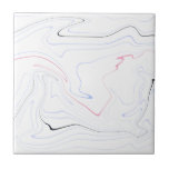 Moderner und minimaler rosa, schwarzer, blauer, we fliese<br><div class="desc">Eleganter Marmor-Look.</div>