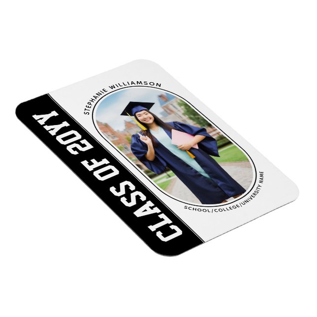 Moderner Uni-Abschluss der Foto School Magnet (Rechte Seite)