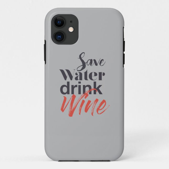 Moderner, unterhaltsamer, kreativer, lustiger Rett Case-Mate iPhone Hülle (Rückseite)