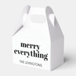 Moderner Urlaub Minimalistisch Merck alles Geschenkschachtel
